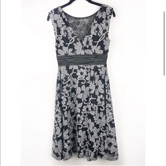 Anthropologie Ett:twa floral gingham dress - Picture 2 of 10